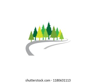 Pine symbol illustration