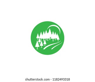 Pine symbol illustration