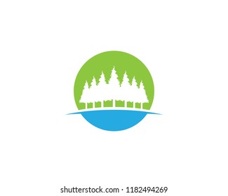 Pine symbol illustration