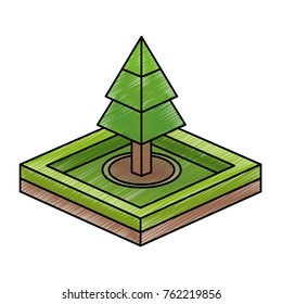 Pine tree design