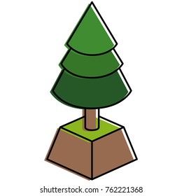 Pine tree design
