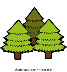 Pine tree design