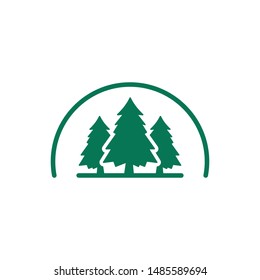 pine tree design vector illustration