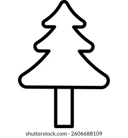 Pine Tree Ecology minimal illustration Design