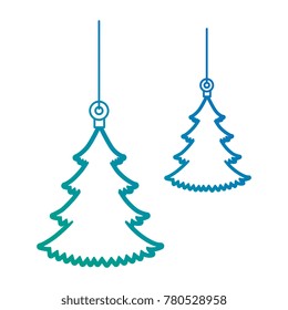 pine tree hanging icon