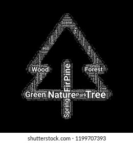 Pine tree icon