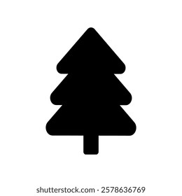 Pine tree icon. Pine icon