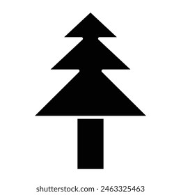 Pine Tree Icon Design For Personal And Commercial Use.