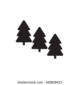 pine tree icon illustration isolated vector sign symbol
