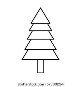 pine tree icon image 