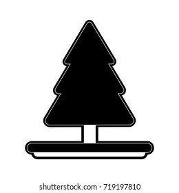 pine tree icon image 