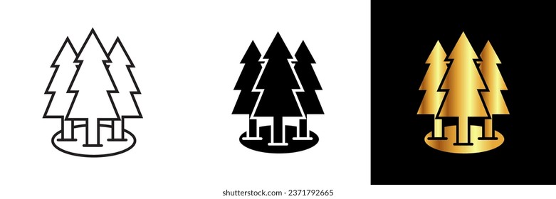 The Pine Tree icon symbolizes strength, endurance, and natural beauty. It represents the resilience of nature, standing tall and green even in the harshest winter months.