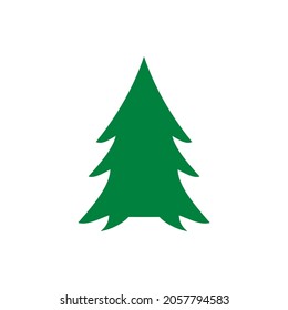 Pine Tree Icon Template. Pine Tree Hotel Resort Wood Park Logo Design