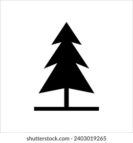 Pine tree icon vector illustration
