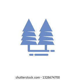 Pine tree illustration
