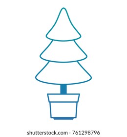 pine tree isolated icon