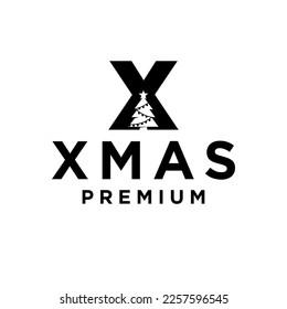 Pine Tree letter initial logo icon design simple minimal