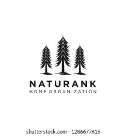 Pine tree logo design
