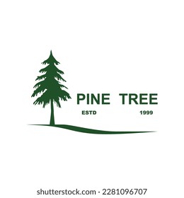 Pine tree Logo design inspiration