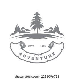 Pine tree Logo design inspiration