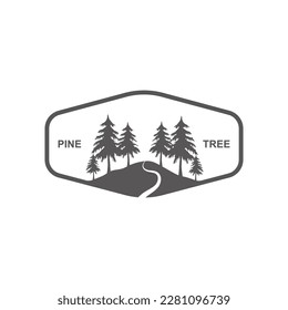 Pine tree Logo design inspiration