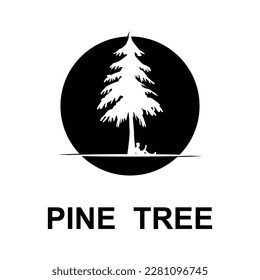 Pine tree Logo design inspiration