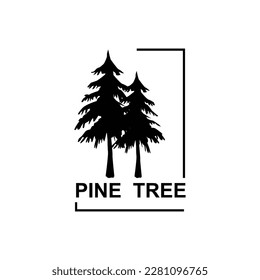 Pine tree Logo design inspiration