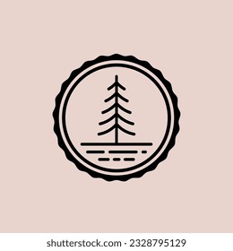 pine tree logo design inspiration