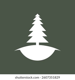 Pine tree Logo design inspiration
