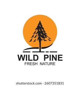Pine tree Logo design inspiration