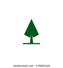 Pine tree logo design symbol vector template