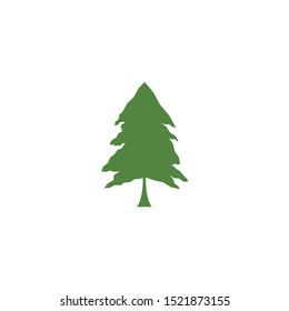 Pine tree logo ilustration vector design