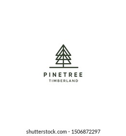 pine tree logo inspiration retro