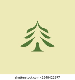Pine Tree Logo Template. Pine Home Logo