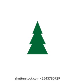 Modelo de logotipo Pine Tree. Símbolo universal criativo premium. Ilustração vetorial. Modelo de design minimal criativo. logotipo de linha de pinheiro simples. logotipo de triângulo de pinheiro