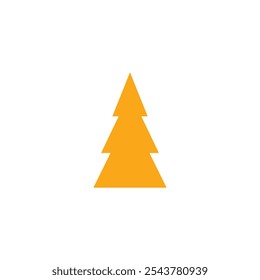 Pine Tree Logo Template. Universal creative premium symbol. Vector illustration. Creative Minimal design template. simple pine tree line logo. pine tree triangle logo