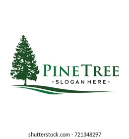 Pine Tree Logo Vector