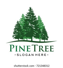 Pine Tree Logo Vector