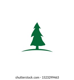 pine tree logo vector illustration