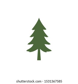 pine tree logo vector illustration