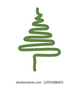 Pine tree logo vector template icon design illustration
