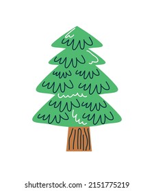pine tree nature icon isolated
