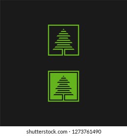 pine tree nature logo modern vector icon download
