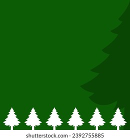 árbol de pino celebrar pacíficamente el fondo