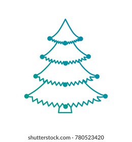 pine tree plant icon