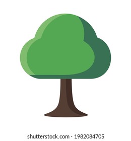 icono de naturaleza de la planta de un pinar