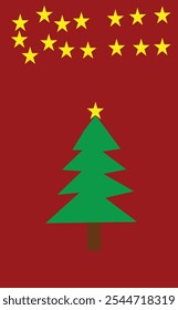 pinheiro é um design gráfico simples e agradável