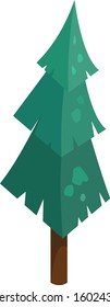 Pine Tree Vector for Asset Game
