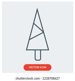 pine tree vector icon