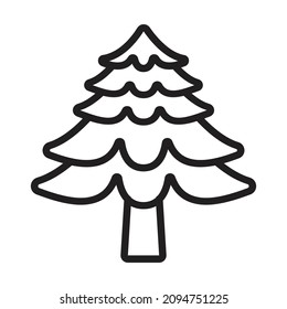 Pine tree vector icon  Which Can Easily Modify Or Edit 

